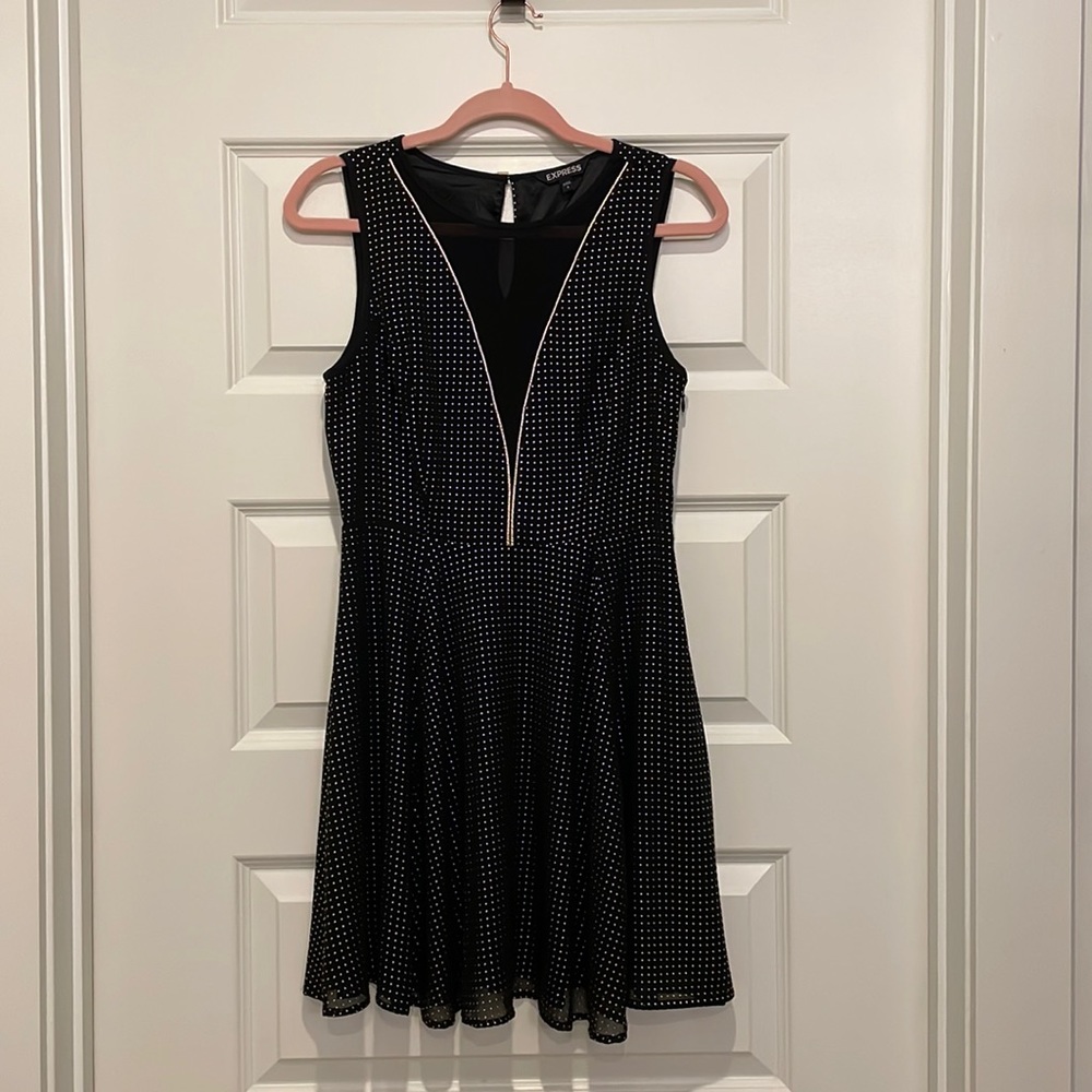 Black & Gold Express Party Dress